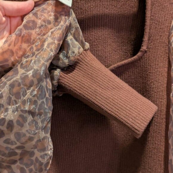 Anthropologie Puff Sleeve Blouse by Dolan Left Coast Collection - Picture 7 of 8